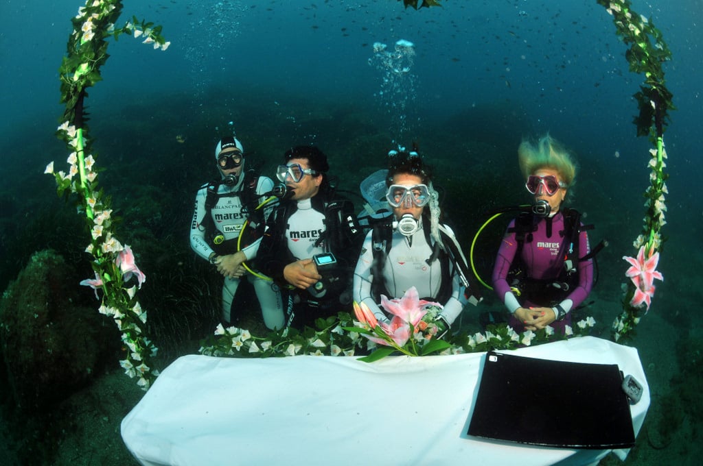 Largest Wedding Underwater