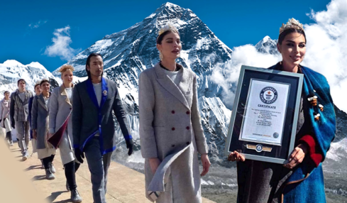 Mount Everest Fashion Runway