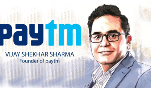 Vijay Shekhar Sharma with Paytm